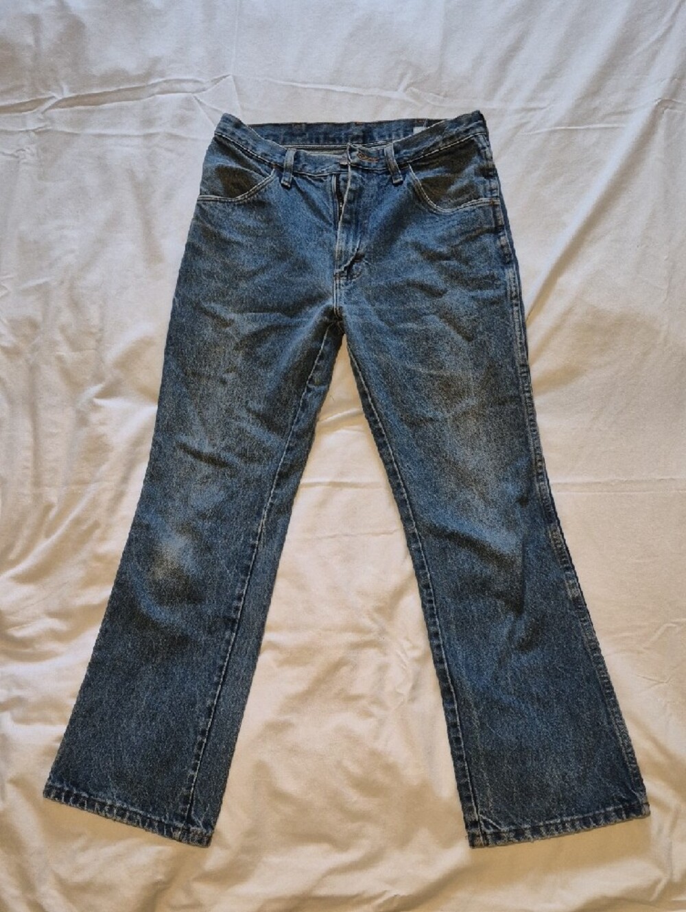 Classic Men's Blue Denim Jeans